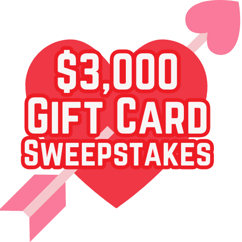 $3,000 Gift Card Sweepstakes VIP Party